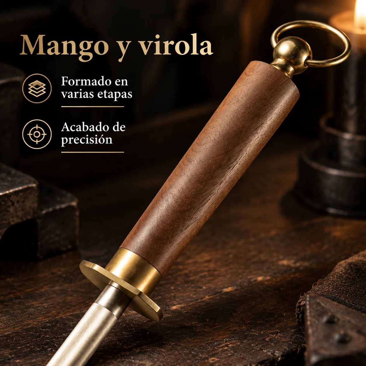 Professional Grinding Tool Stick Stainless Steel Diamond Sharpening Honing Steel Knife Sharpener Rod