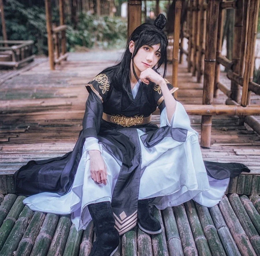 Anime Grandmaster of Demonic Cultivation Nie HuaiSang Cosplay Costume MO DAO ZU SHI  Chinese Costume New Arrival Full Set