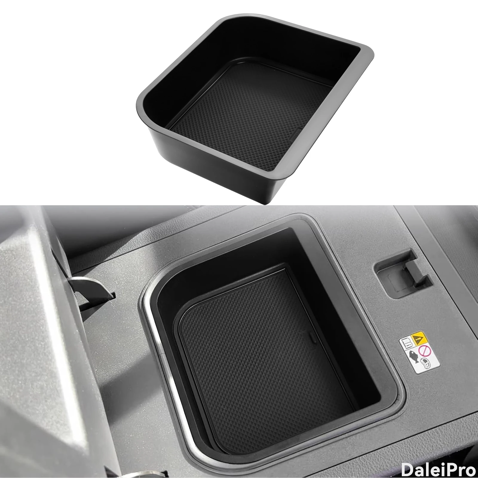 Für Toyota Land Cruiser 250 Prado J250 LC250 2024 2025 2026 Armlehnen-Aufbewahrungsbox, Kühlbox-Einsatz, obere Ablage, Trennwand, Silikonunterlage – Detail 3