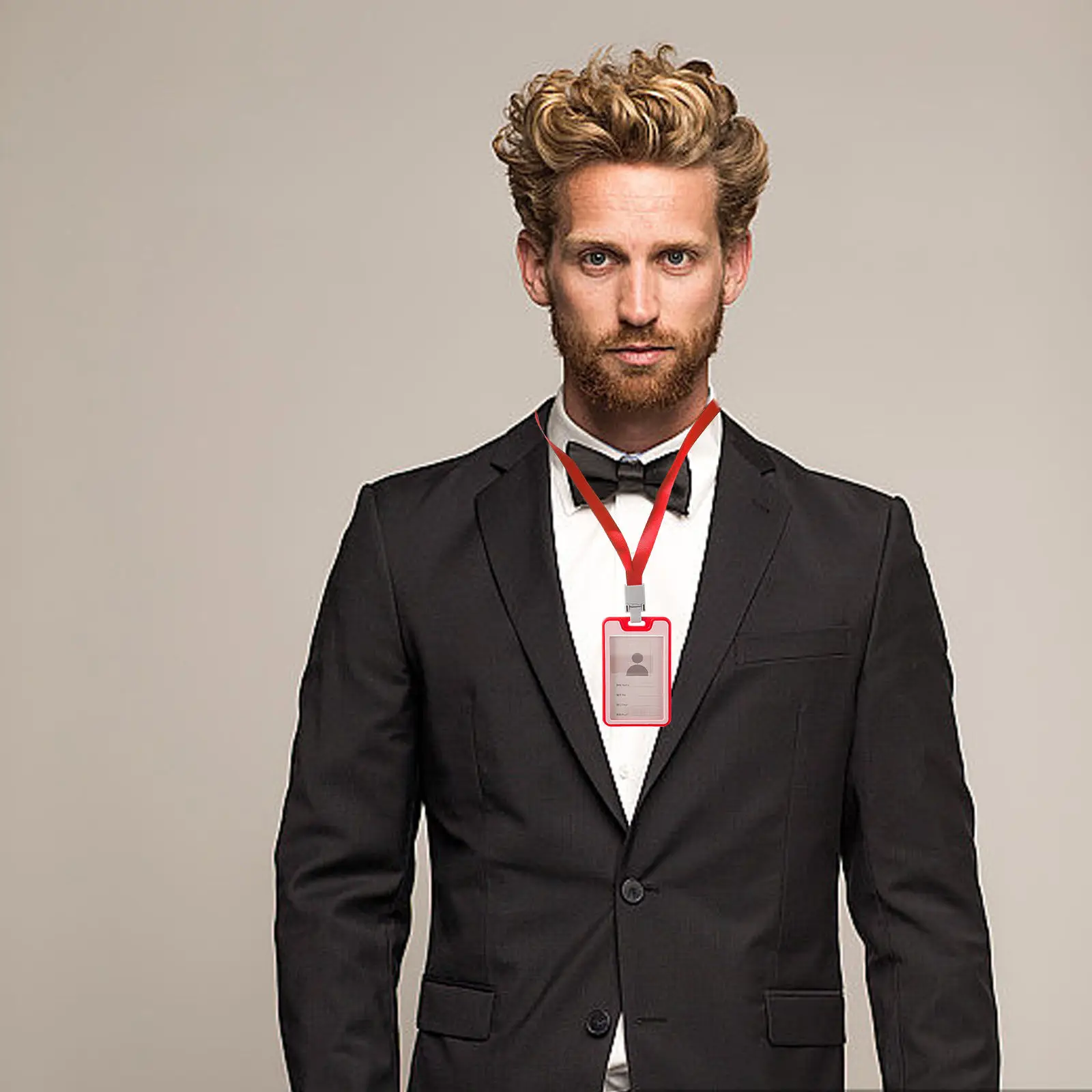 

10 шт. прозрачных чехлов для карт с ремешком, держатели для удостоверений личности для школы, офиса, библиотеки, проездных билетов, двусторонние защитные чехлы, простые в использовании