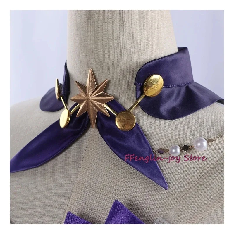 

ss23GAME COS Robin Косплей Костюм Платье Honkai Star Rail Униформа Серьги Певица Хэллоуин Вечеринка Женский Опора lo