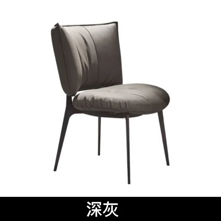 Dining chair household high-end simple back chair