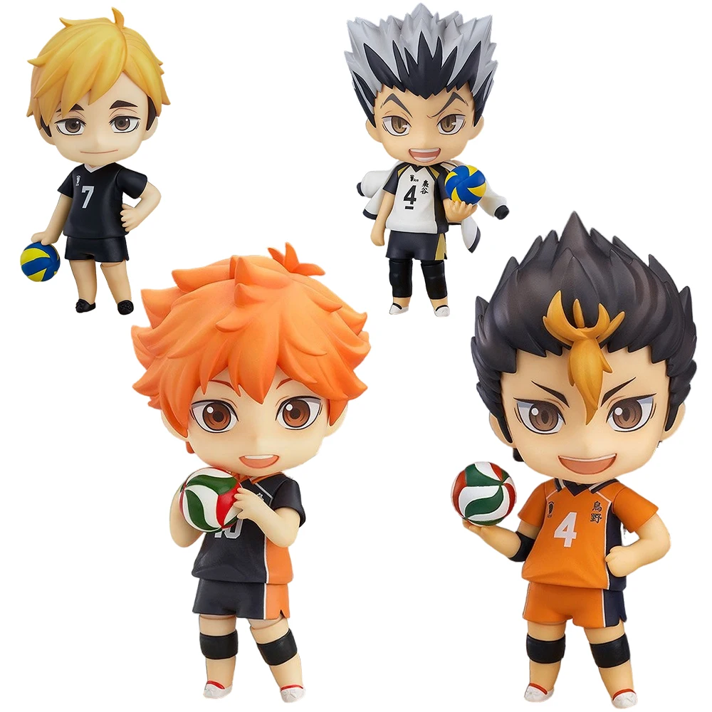 10CM Haikyuu Anime Nishinoya Yuu Hinata Shouyou Figur Anzug Animation Modell Spielzeug Geschenke Sammlung Dekoration Ornamente PVC