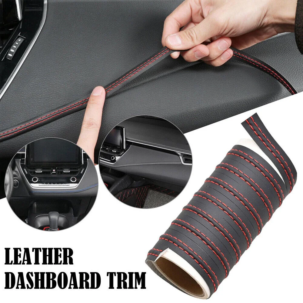 Copertura della striscia di rivestimento dell'auto squisita flessibile autoadesiva fai da te modanatura interna striscia decorativa ricambi Auto adesivi di protezione della porta