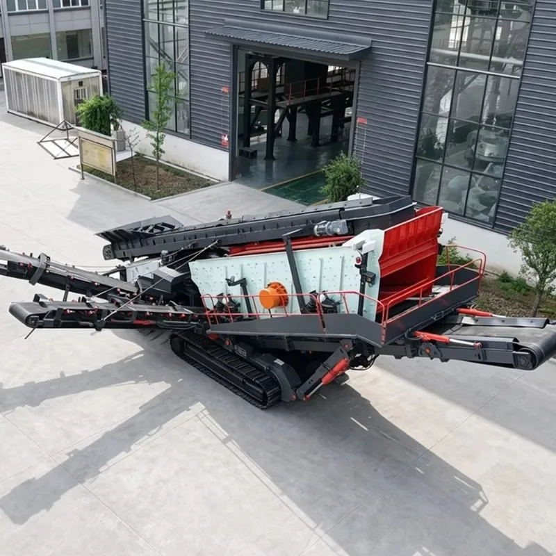 Deposit Price Mobile Stone Crushing Plant Suitable For Mining Aggregate Making Rock Material Handling Integrated Processing Use