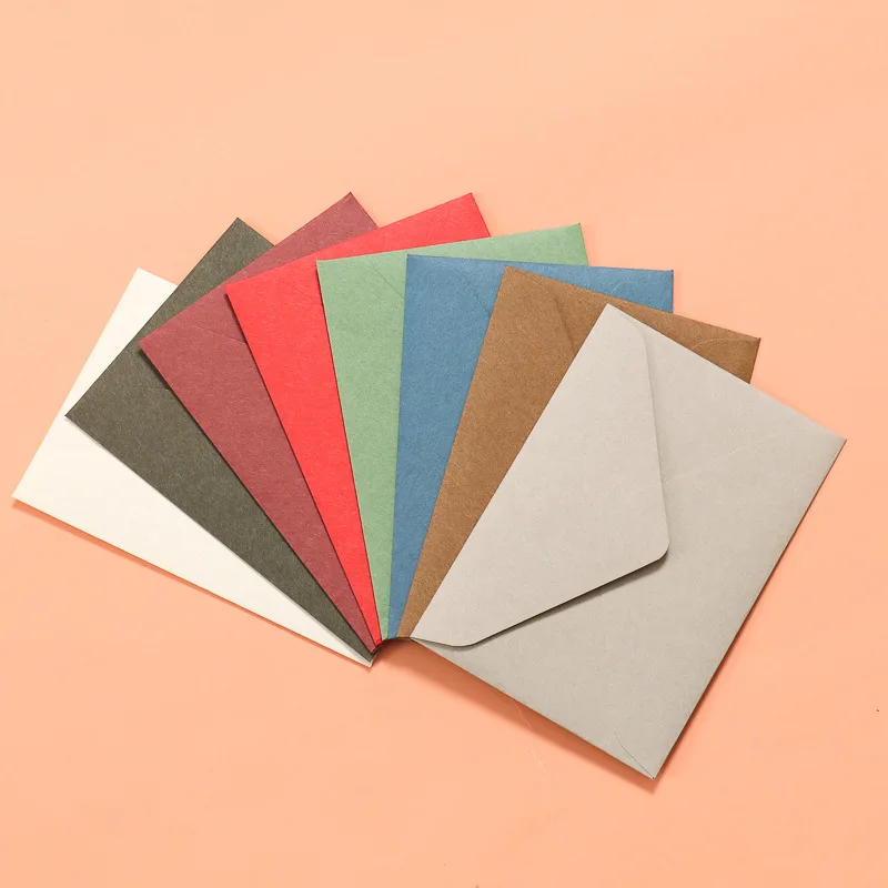 50pcs/lot 16x11cm Envelope High-grade Western Style Postcards Multi-color Envelopes for Wedding Invitations Business Stationery