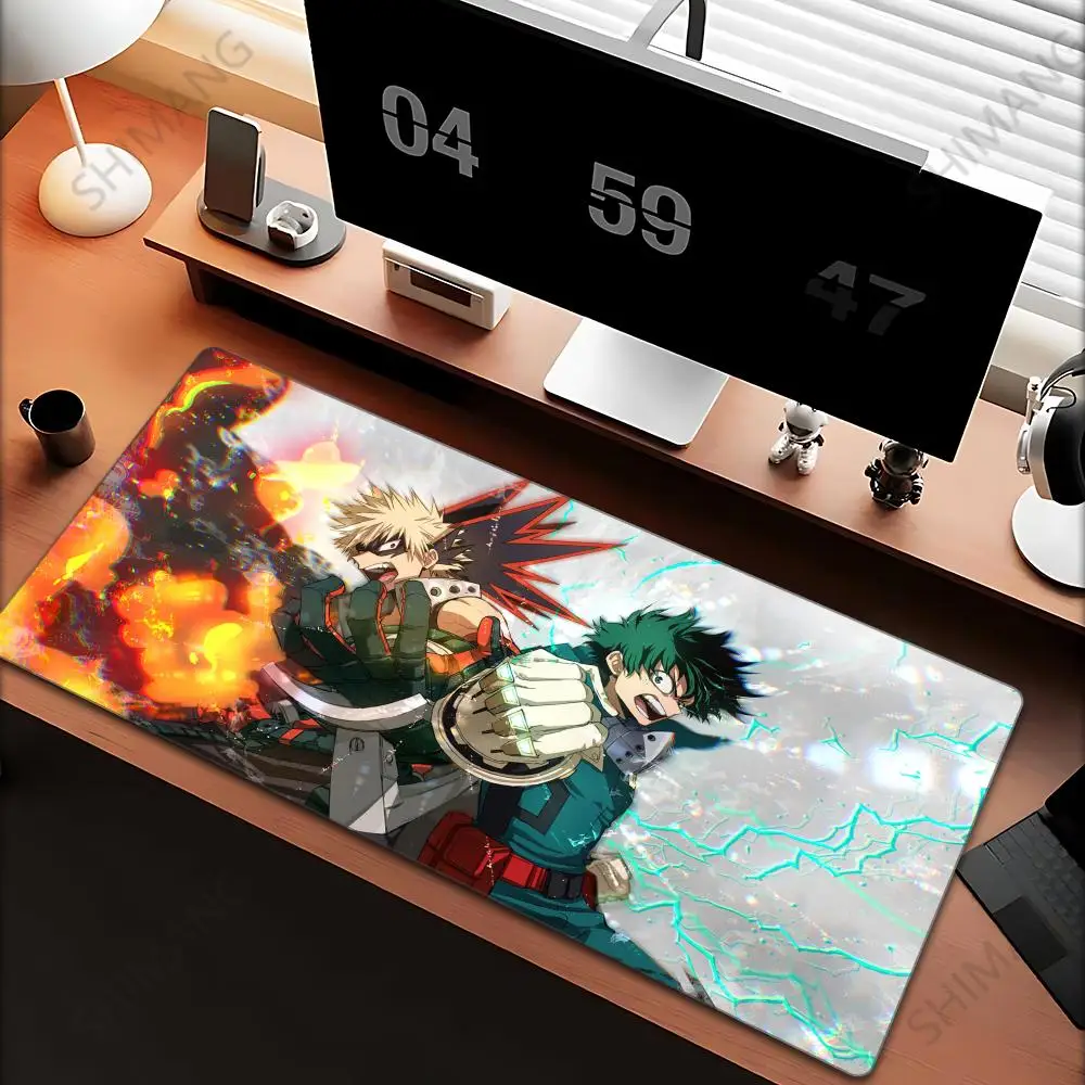 

Academia Deku Anime My Hero Mouse Pad Gaming XL New Custom Large Mousepad XXL Mouse Mat Office Anti Slip Carpet Mice Pad