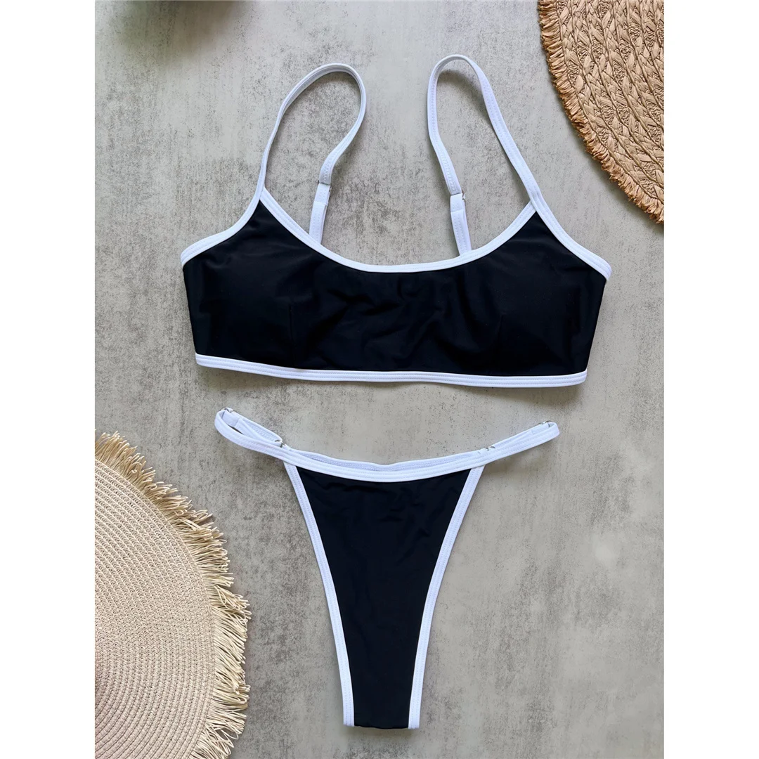 Sexy Extrem String Mini Micro Tanga Bikini Damen Badeanzug Frauen Bademode Zweiteiliger Bikini-Set Badeanzug Schwimmanzug V8248 – Detail 8