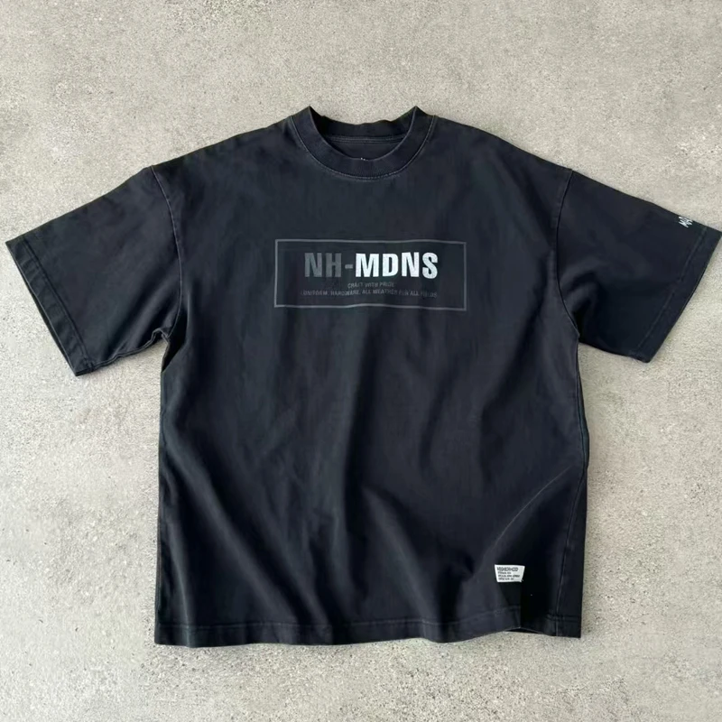 

New Arrival Madness T-shirt Street Letter Logo Printed Short Sleeve Tops Summer Casual Men Women MDNS T-shirts