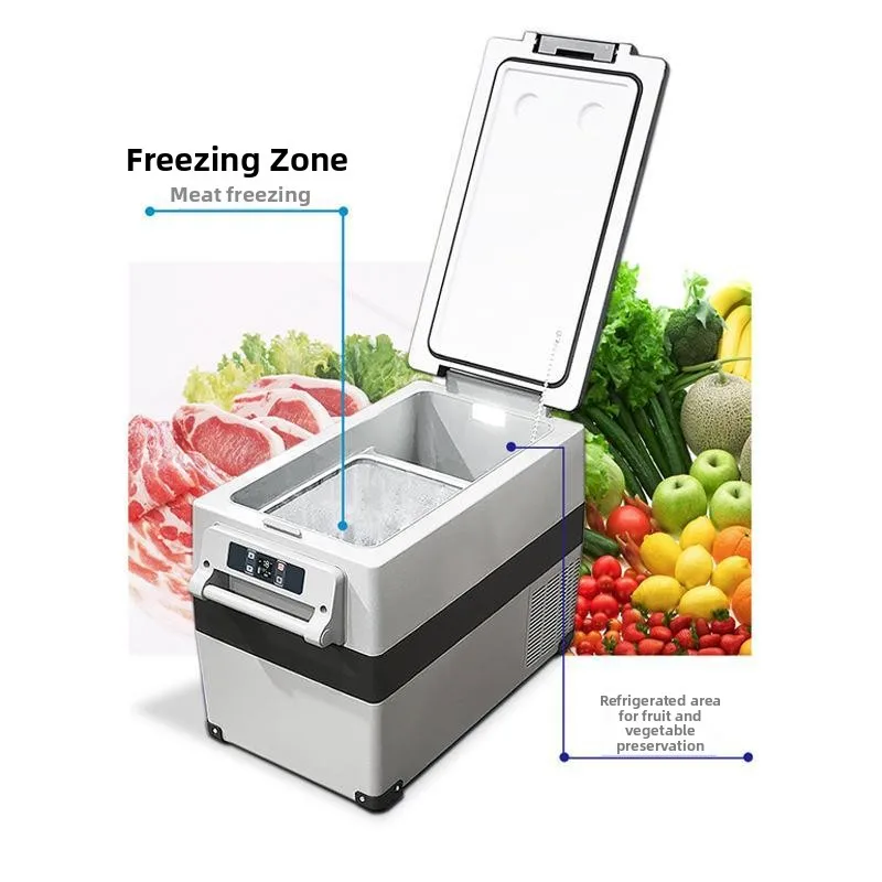 Car Refrigerator CF35/45/55L Compressor Cooling 12V 24V Freezer Mini Fridge