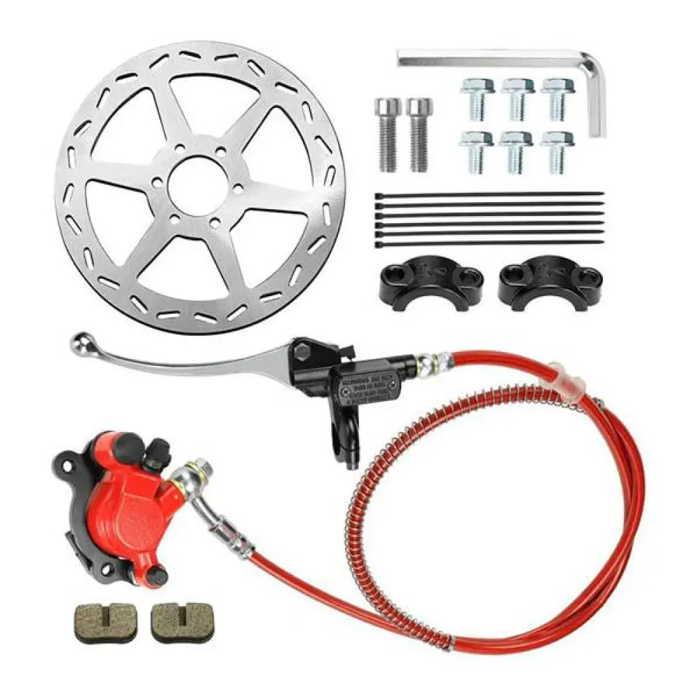 Hydraulic Rear Brake Caliper Pump Assembly For 49cc Mini Moto Dirt Bike ATV Quad Performance Braking System Hardware