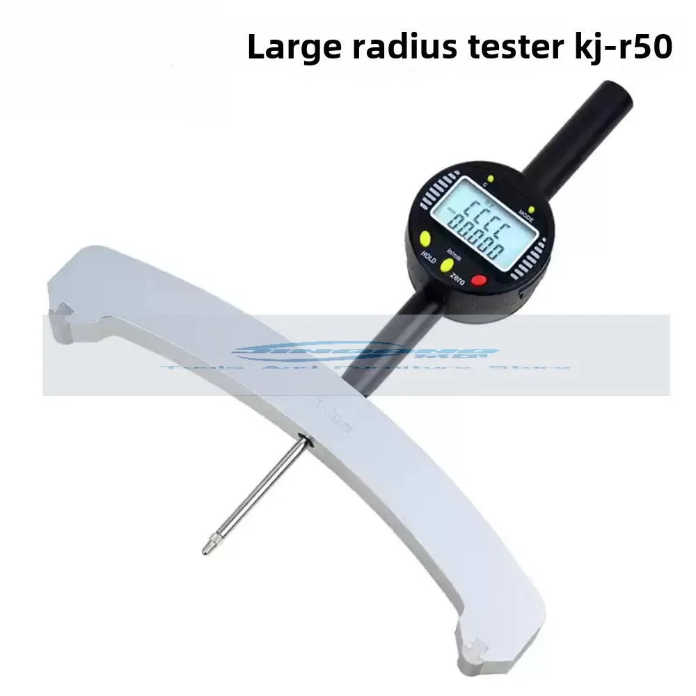 High precision digital display radius gauge, arc measuring gauge, R gauge, inner and outer circle measuring gauge, arc