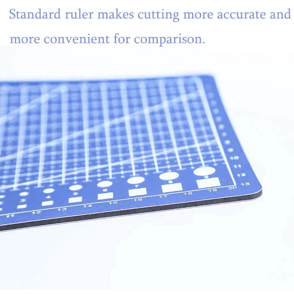 Tappetino da taglio in PVC Tappetino da taglio patchwork Piastra da taglio autorigenerante fatta a mano fai-da-te Kit di strumenti artistici per piastre da taglio autorigenerate