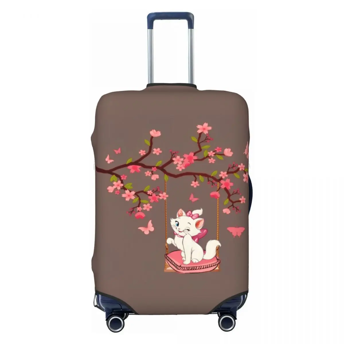 

Чехол для чемодана Aristocats Marie Cat, аниме, защита круиза для животных, практичные аксессуары для багажа