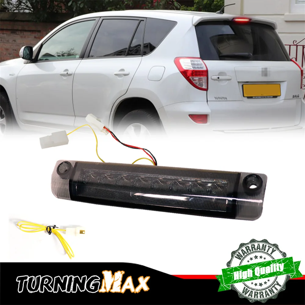 

1PC Car Rear Center Third 3rd Brake Stop Light Red LED High Mount Stop Light For Toyota Sequoia Highlander RAV4 Corolla S 12V