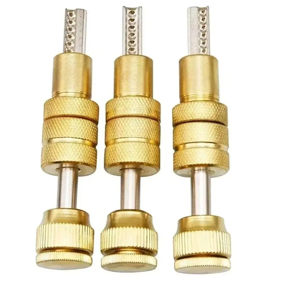 

High Quality GOSO Original Double Row 11Pin Indentation A.B KABA Locksmith Tool Semi-circular Keyway Spring Concave Convex Lock