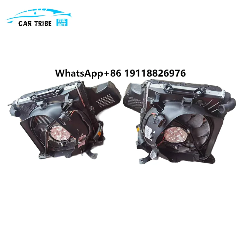 

For Porsche Original Used Cayman Series 981 Front Left Right Tank Air Conditioning Condenser Electronic Fan Radiator