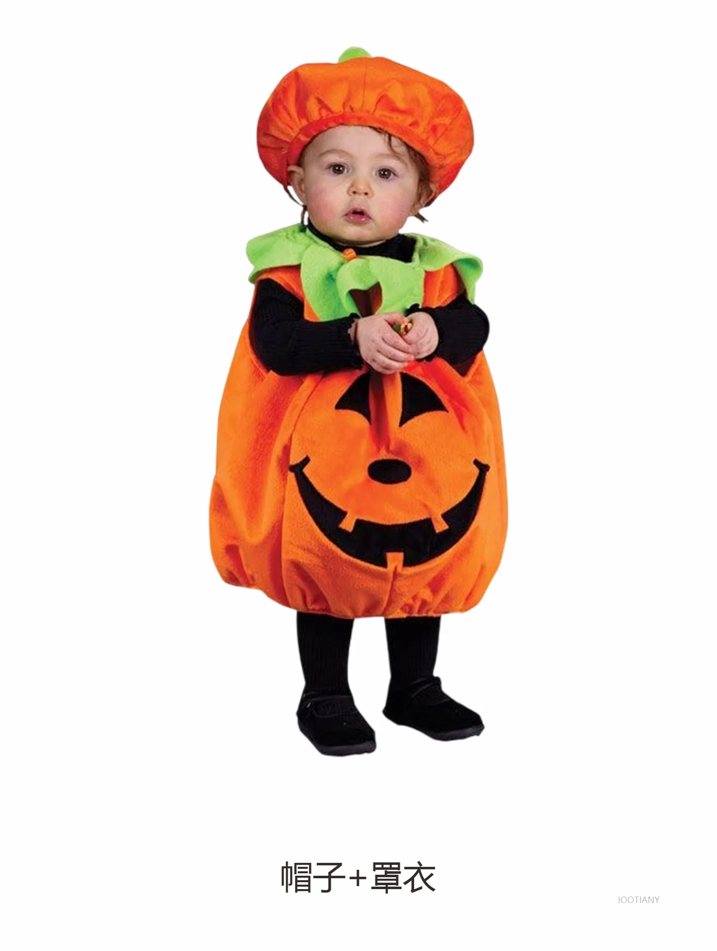 Pelele para bebé para fiesta de Halloween, disfraz de araña de Anime, disfraz de Animal, actuación de fiesta, mono de calabaza fantasma para truco o trato