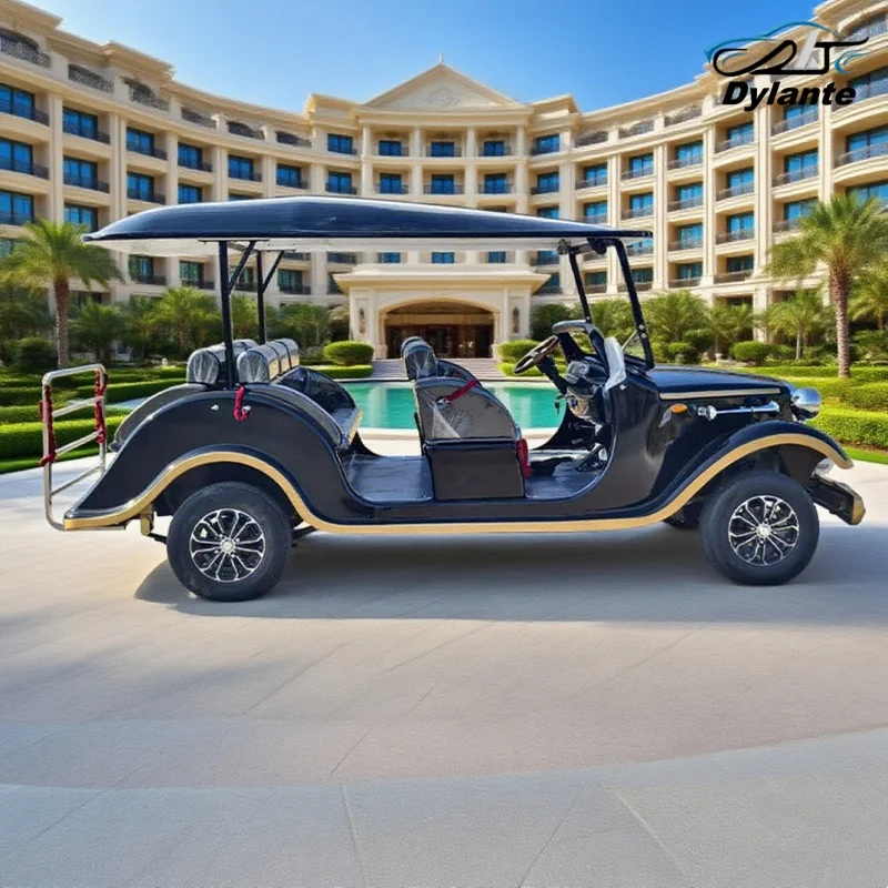 

Hunting Field Hot Sale 5 8 11 Seater Electric Vintage Classic Car Hunting 5KW Motor High Performance Off-Road Retro Classic Car