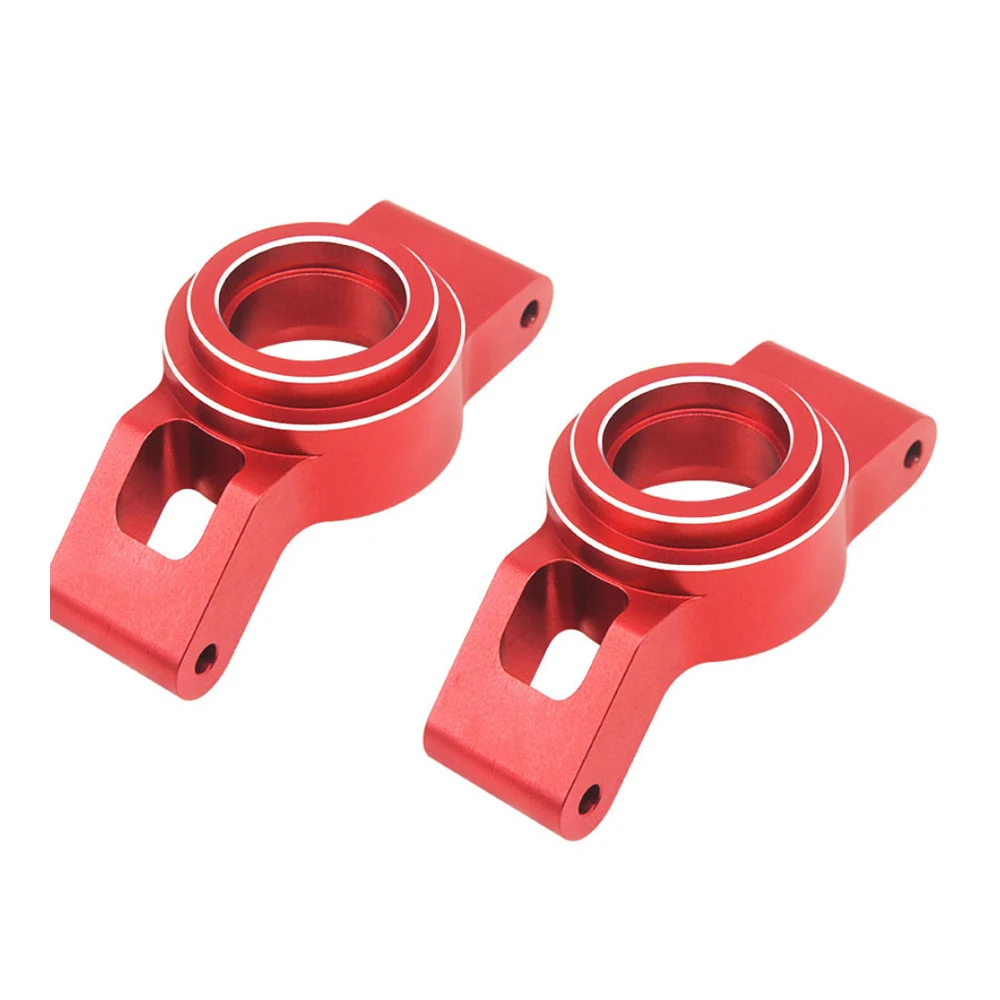 7075 Aluminum Rear C Hub/Knuckle Arm For Traxxas Pro Scale Sand FUNCO Car 2pcs/set BK: Black R: Red