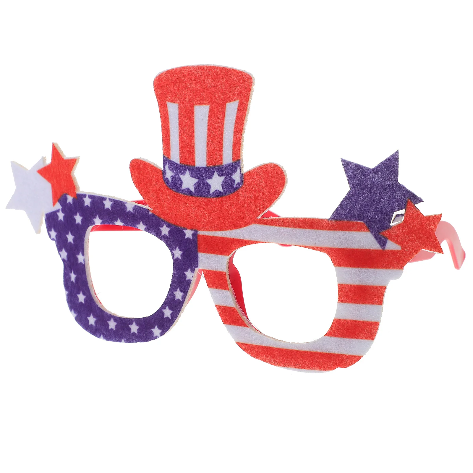 

Party Glasses Independence Day Decorations Red White Blue Themed Eyewear for Family Gathering Costume Events Fun Photo Props