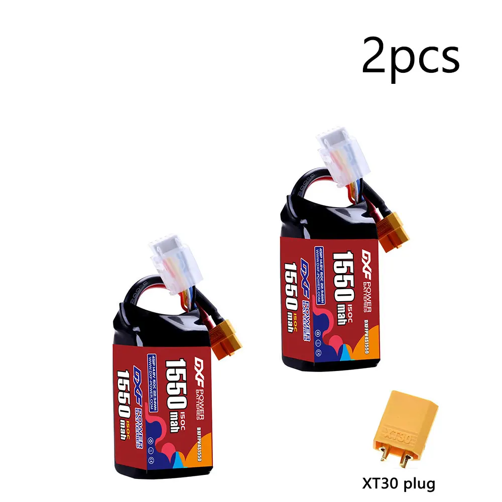 GTFDR DXF Lipo-Akku 2S 3S 4S 6S 10000mAh 9200mAh 6500mAh 7000mAh 1550mAh 150C für RC 1/8 1/10 Auto LKW FPV Quadcopter Drohne 9