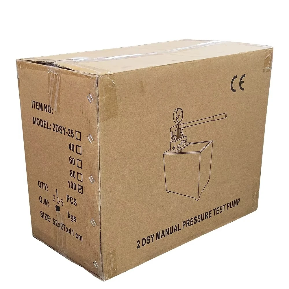 2DSY-100  Two Stage Manual Pressure Test Pump 1000Bar