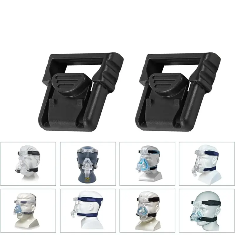 KYCOR-Headgear Clips For Resmed Mirage Nasal CPAP Mask, Comfortable Reliable Fixation CPAP Mask Strap Clips 12 Pack - view 3