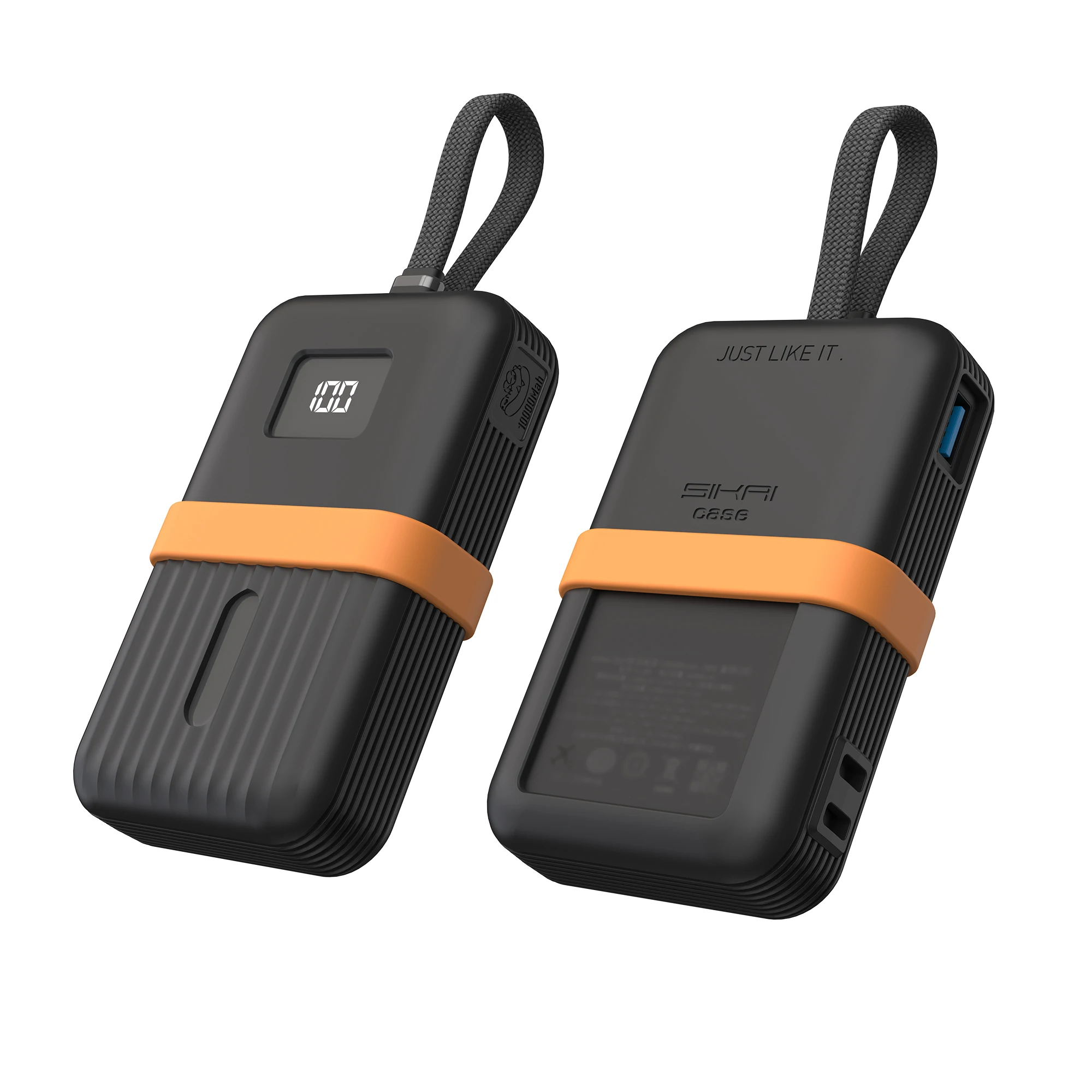 SIKAI Weiche, stoßfeste Silikon-Schutzhülle, Silikonhülle für Anker Zolo Power Bank 10.000 mAh/20.000 mAh, 30 W/35 W – Detail 7