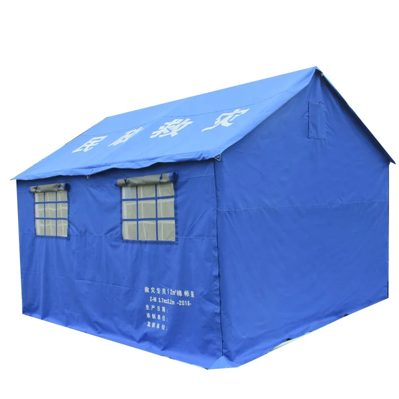 

Outdoor Durable Galvanized Steel Aluminum Frame Disaster Relief extreme Weather Tent