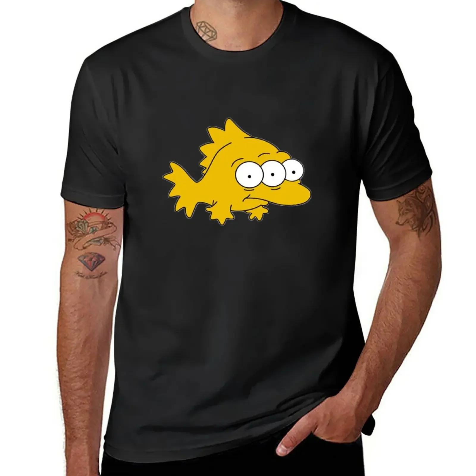 New Three Eyed Fish T-Shirt man clothes quick drying shirt t-shirts man tshirts for men