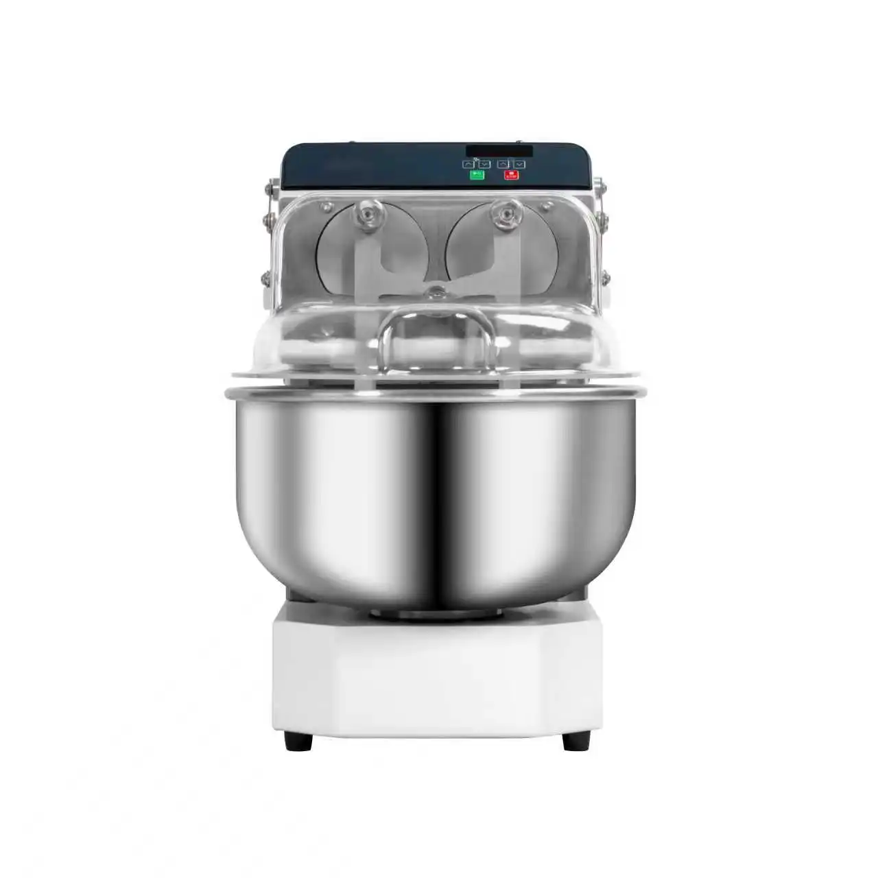2025 New Foodsense Twin Am Dough Mixer 3KG 20L Spiral with Low Noise & Adjustable Speed for Bakery Use