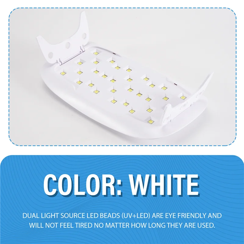 A34R Resin UV Lamp, 48W Fast Curing UV/LED Resin Lamp With 30Pcs Dual Lightsource Lamp Beads For UV Resin Kit