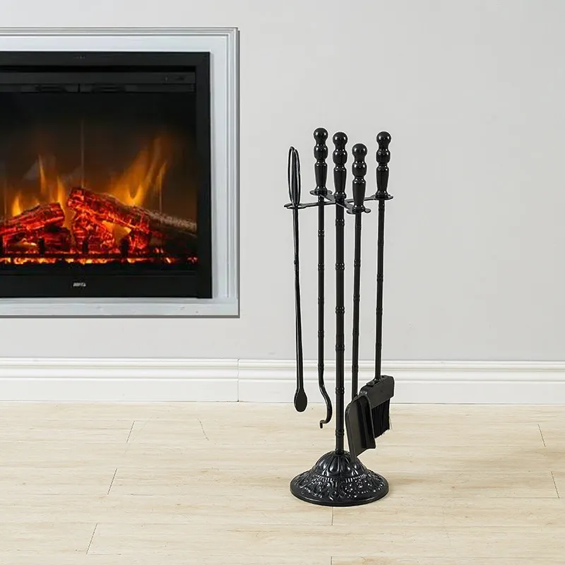 nuovo-fornello-attrezzi-per-camino-pala-gancio-antincendio-pinze-spazzola-utensili-da-forno-in-ferro-battuto-set-da-quattro-pezzi-in-stock