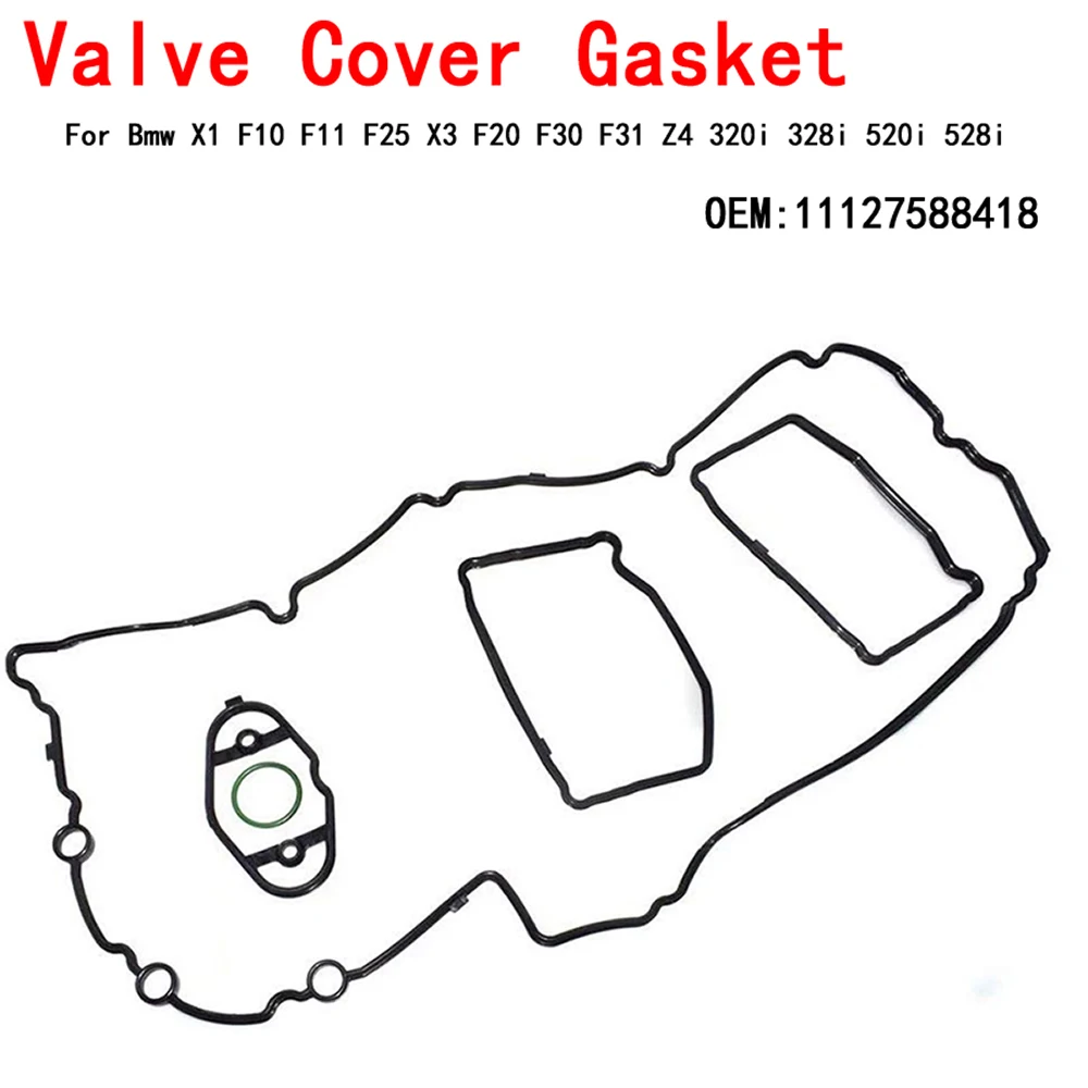 For BMW X1 F10 F11 F25 X3 F20 F30 F31 Z4 320i 328i 520i 528i OEM 11127588418 Engine Valve cover gasket