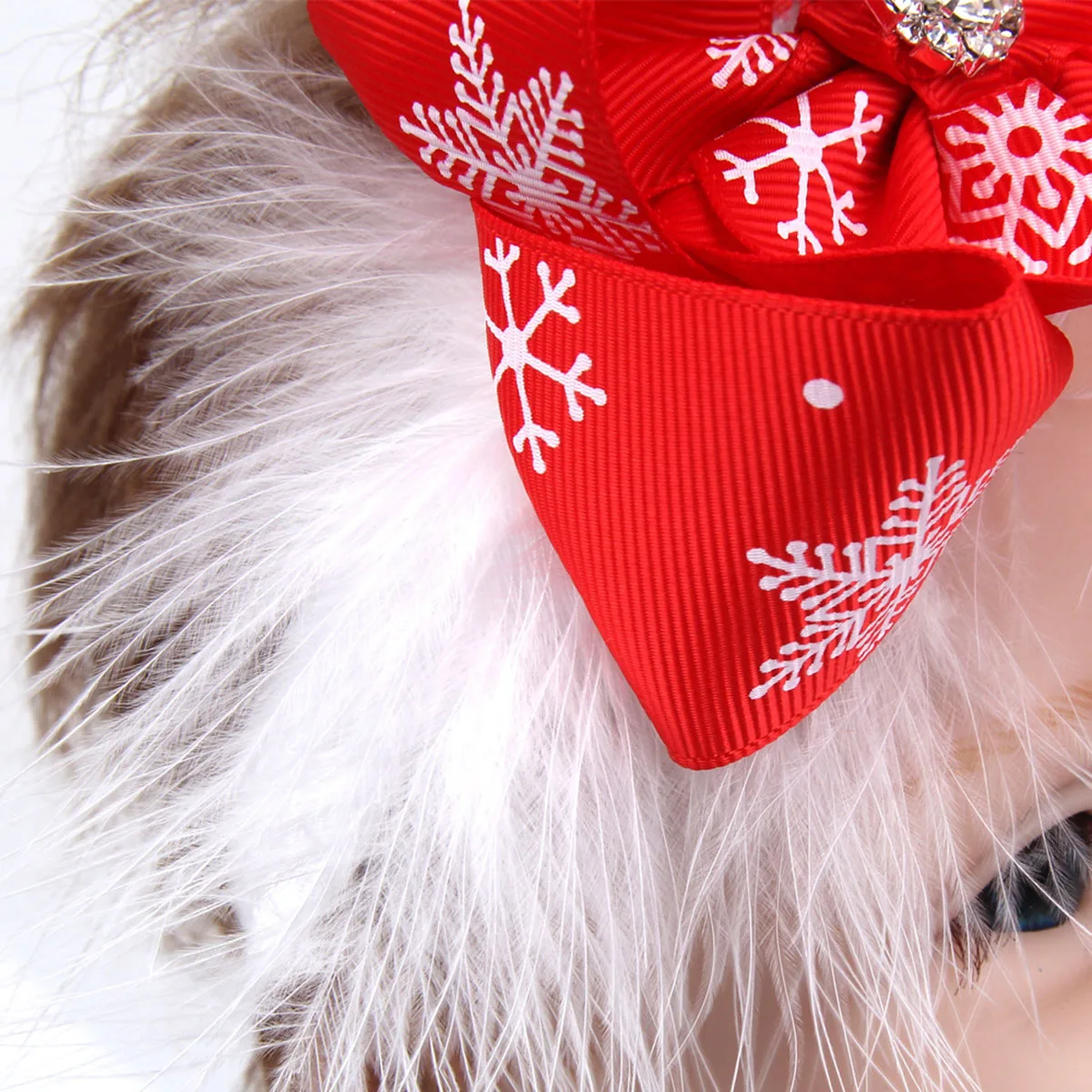 

Headband Hair Accessories Bowknot for Christmas Tie Headwear