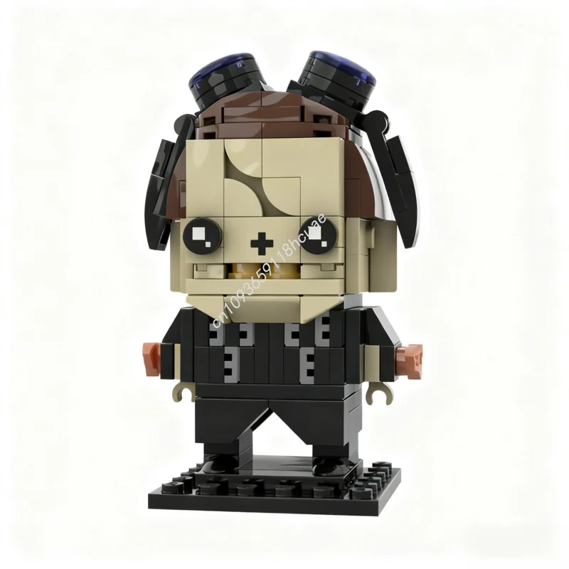 

162 шт. MOC JGJOPLING Brickheadz модель строительные блоки креативные ремесленные игрушки DIY день рождения сборка рождественские подарки