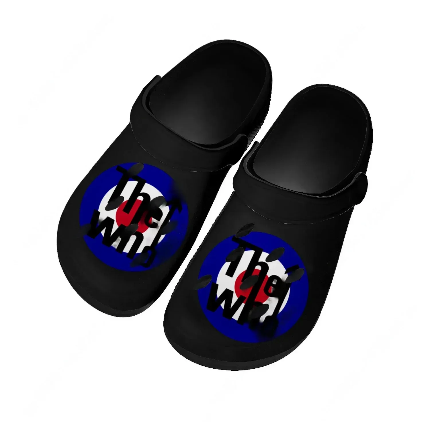The Who Home Custom Sandals Women Teenager Fashion Water Shoe Rock Band Garden Breathable Comfort Beach Hole Slippers