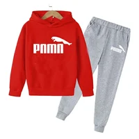 3-12 Years Children Holiday Gifts 2pcs Set Boy Girl Kid's Clothes Hoodie+Pants Suit  Spring Autumn Tracksuit 6