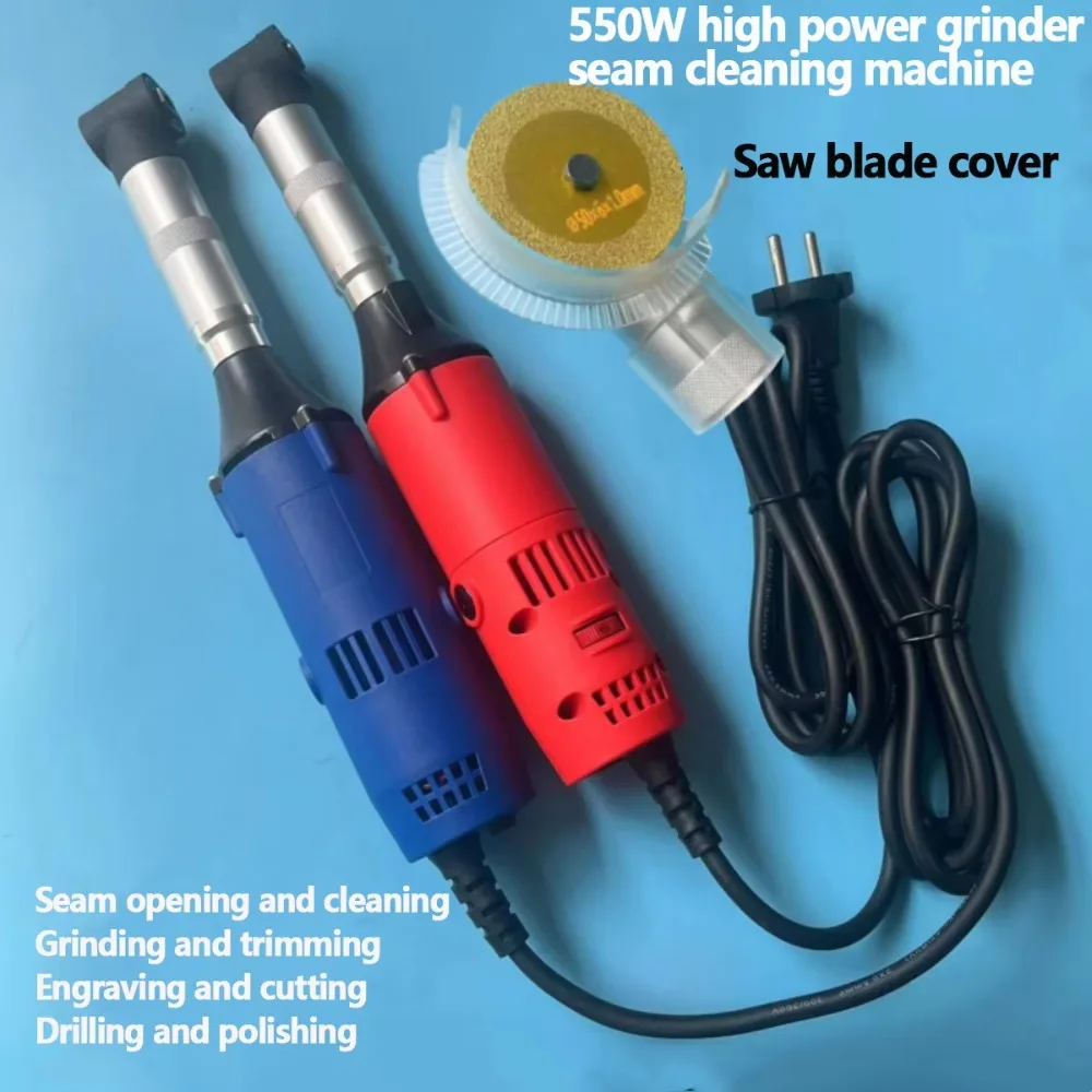 350W/550W Micro Angle Grinder 90 Degree Electric Elbow Die Save Polishing Electric Grinder Tile Clearing Seam