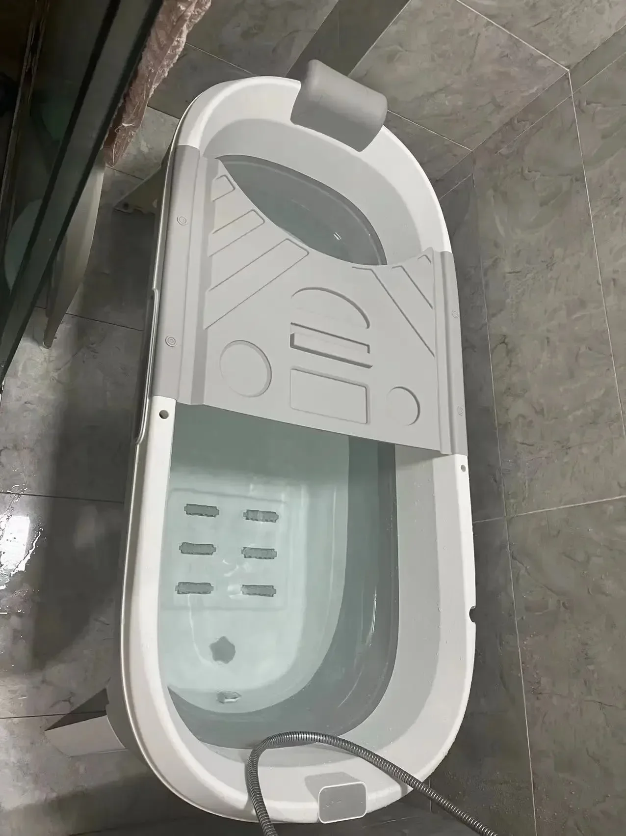 

high-quality Minimalist Portable Bathtubs Home Folding Bathtub for Adults Leisure Full Body Hot Tub Spa Massage Sweat Steam Bath