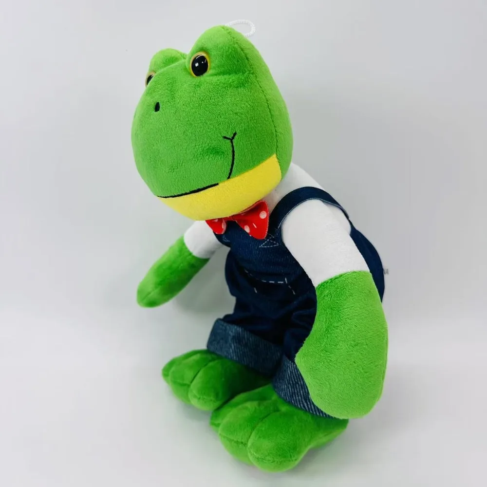 Lindo juguete de peluche de expresión mágica 25cm niña Plushie relleno Animai Rana muñeca Kawaii rana de pierna larga juguete suave regalo para niños niñas