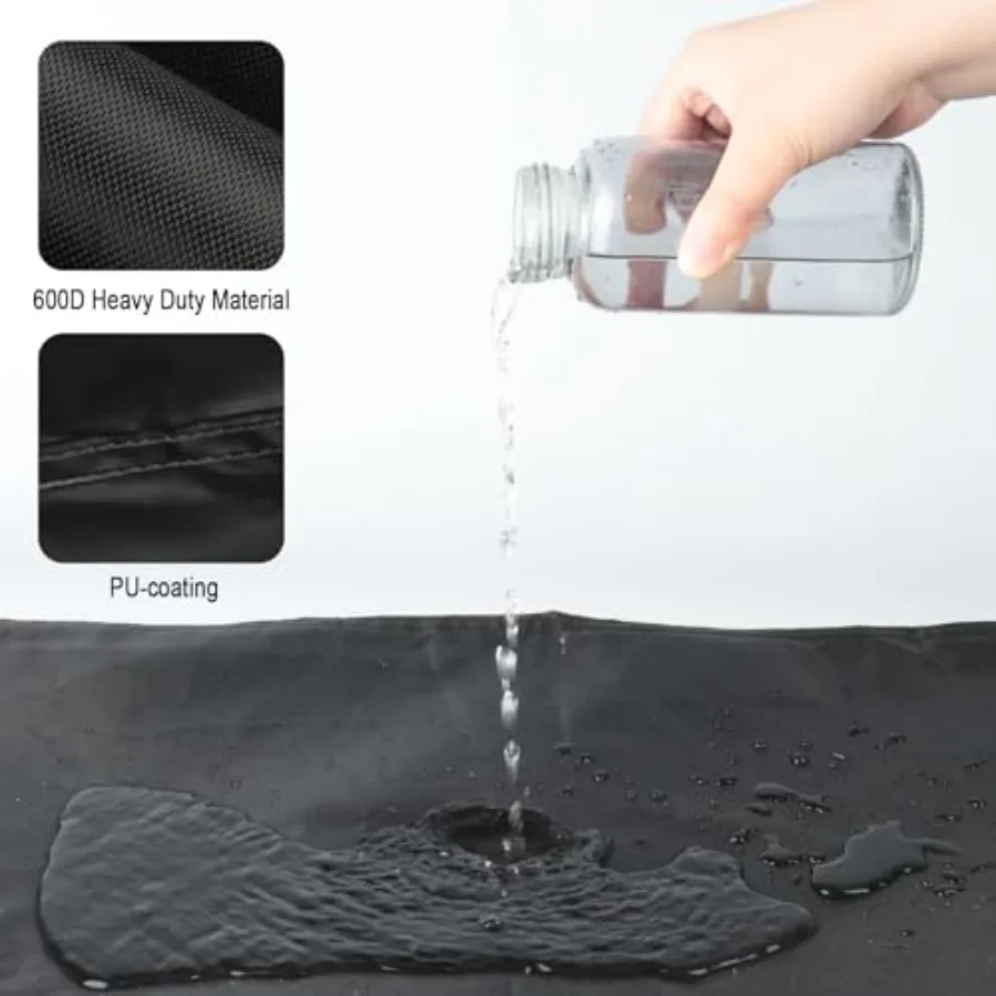 Heavy Duty Engine Driven Welder Cover Designed for Industrial Use with 600D Waterproof Fabric Includes Storage Bag Reinforced H