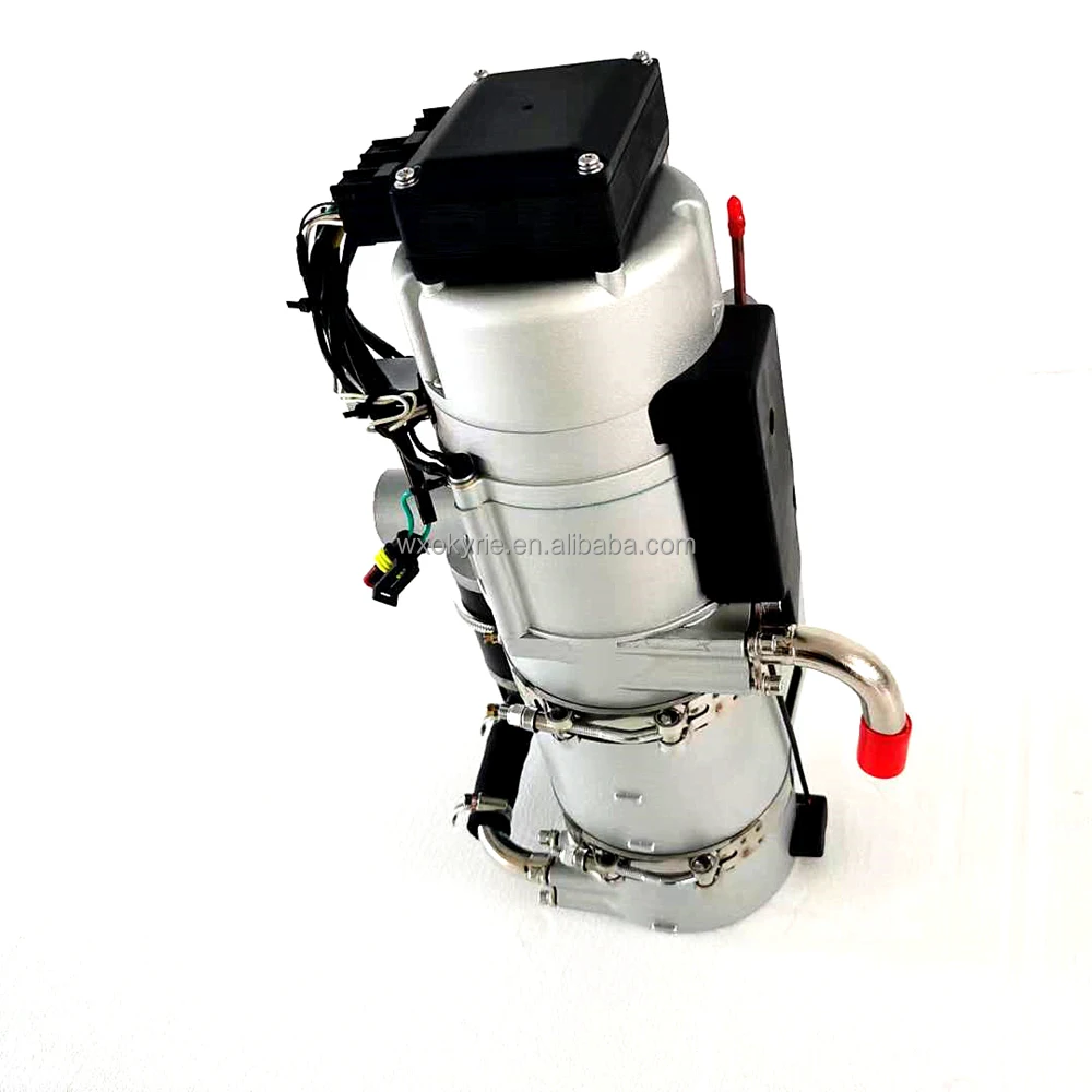 New 12KW Aluminum Shell DC12V 24V Car Diesel Preheater Water Diesel Heater for Truck Heating Caravan Air Conditioning Systems