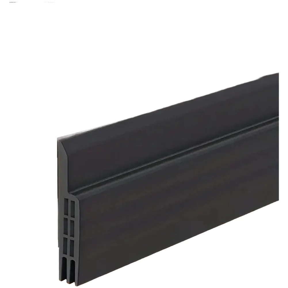 Schallabsorbierende Türbodendichtung aus TPE-PVC-Material - Wetterfest, Staubdicht, Insektensicher 90x4x0,5cm für Heim- und Bürogebrauch