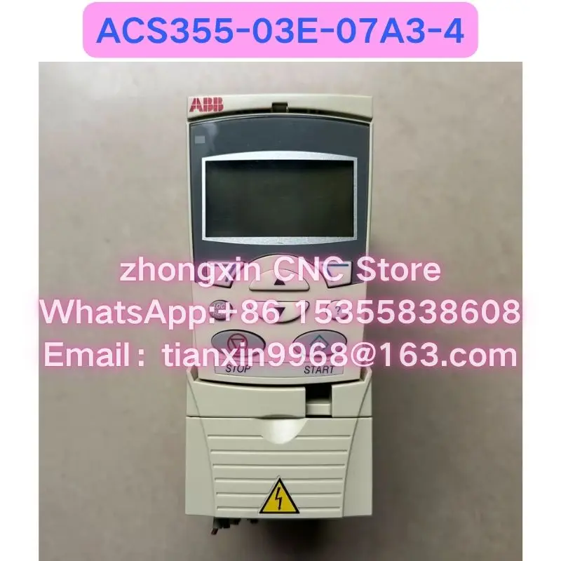 Used ACS355-03E-07A3-4 inverter Functional test OK Fast delivery