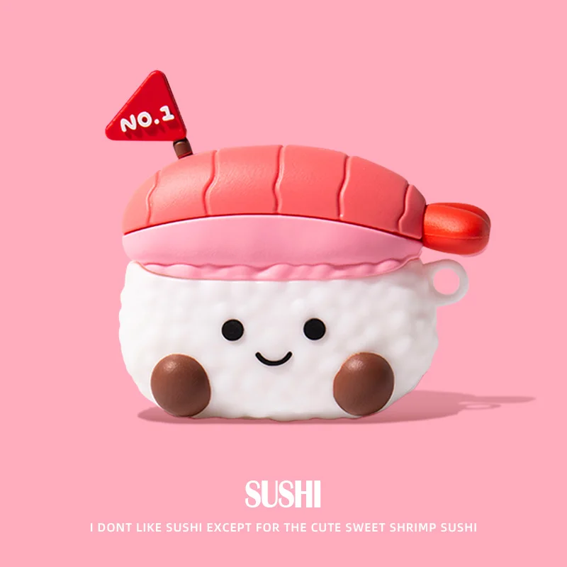 Red Solid Color Earphone Case For AirPods Pro 2 Pro 3 Soft Silicone Shockproof Headphone Cover Cute Red Earbuds Protective Shell view 5