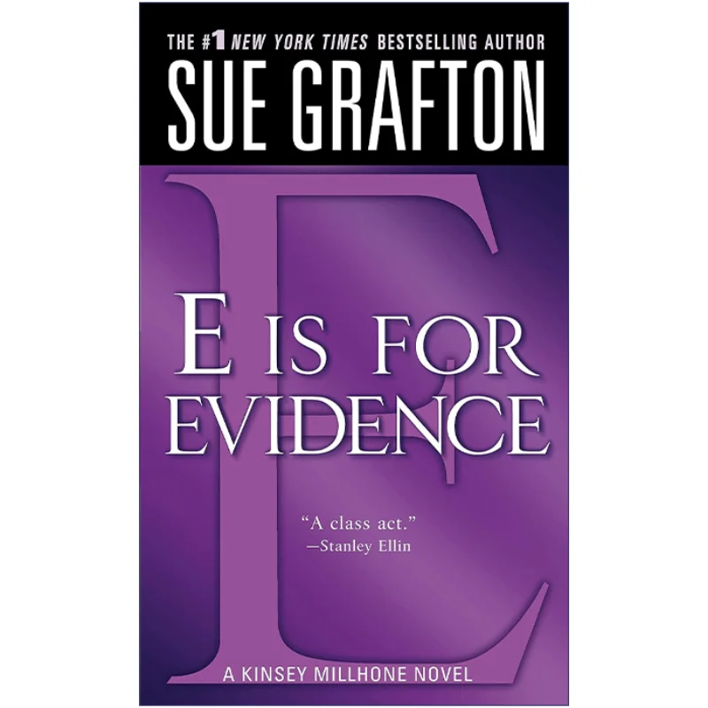 

"E" is for Evidence: A Kinsey Millhone Mystery, Bestselling books in English, Mystery novels 9780312939038