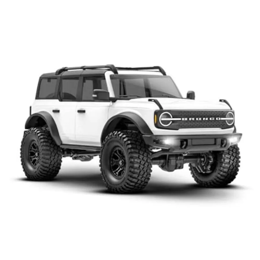 

TRX-4M Bronco Off-Road Rugged Aluminum Alloy Black 100 Waterproof UV Protection Heavy Duty