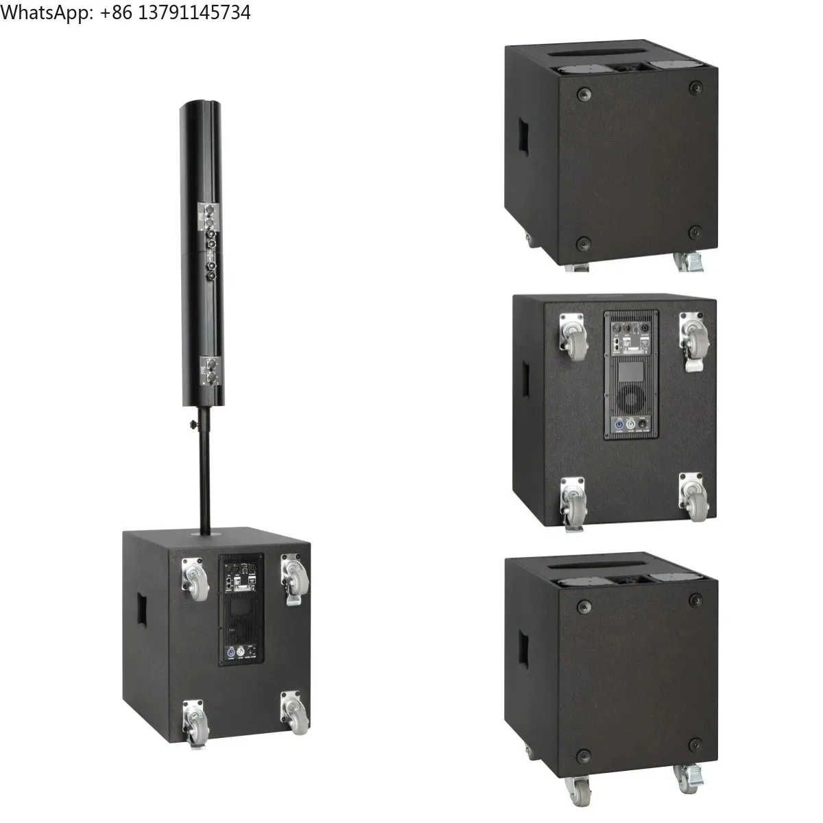 

Активная звуковая система: сабвуфер CV15-LAP, мини-колонка Stage Line Array